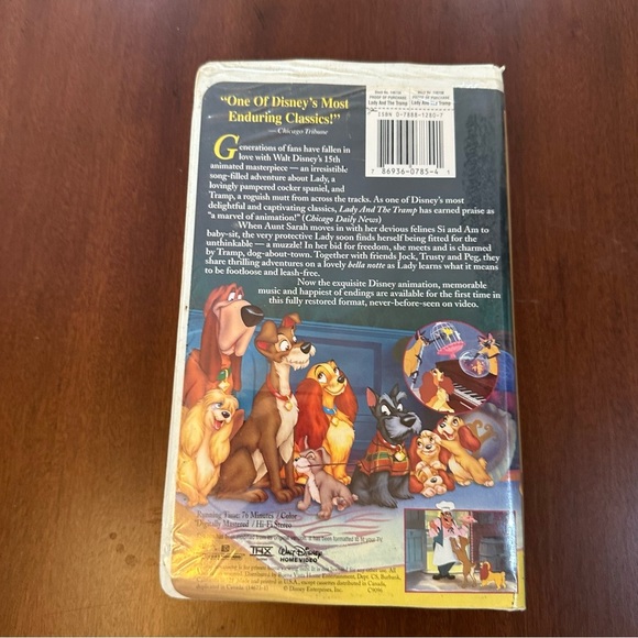 Disneys Masterpiece Collection Vintage VHS Tapes Qty 5 total as Shown in photo - Picture 12 of 16